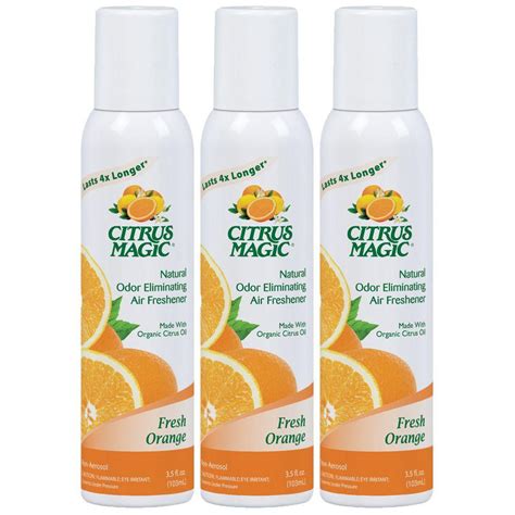 Orange scented magic spray